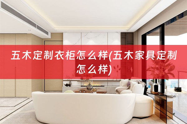 五木定制衣柜怎么样(五木家具定制怎么样)