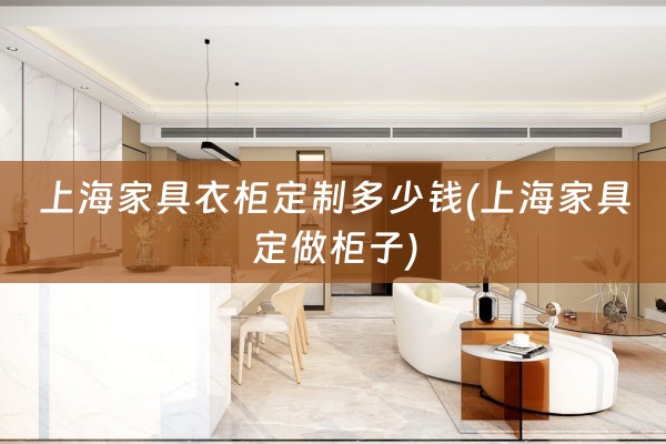 上海家具衣柜定制多少钱(上海家具定做柜子)