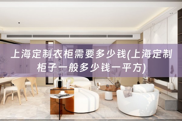 上海定制衣柜需要多少钱(上海定制柜子一般多少钱一平方)