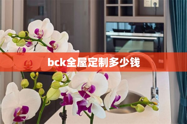 bck多少钱