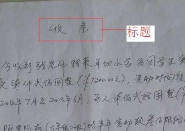 定制收据怎么写模板)